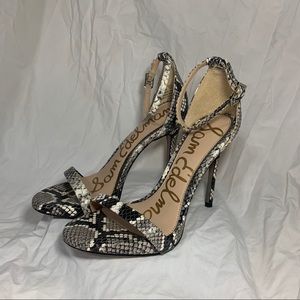 Sam Edelman Snake heels